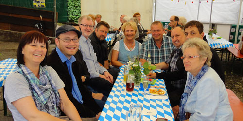 SPD besuchte Waldfest in Bitze
