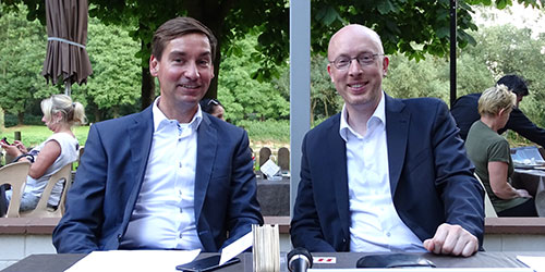 Sebastian Hartmann und Christian Pegel