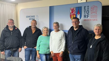 Der neue SPD Fraktionsvorstand und die beiden Revisoren