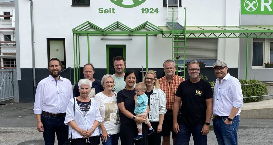 Vertreter der SPD mit Frederic Jüdes und Matthias Weichert