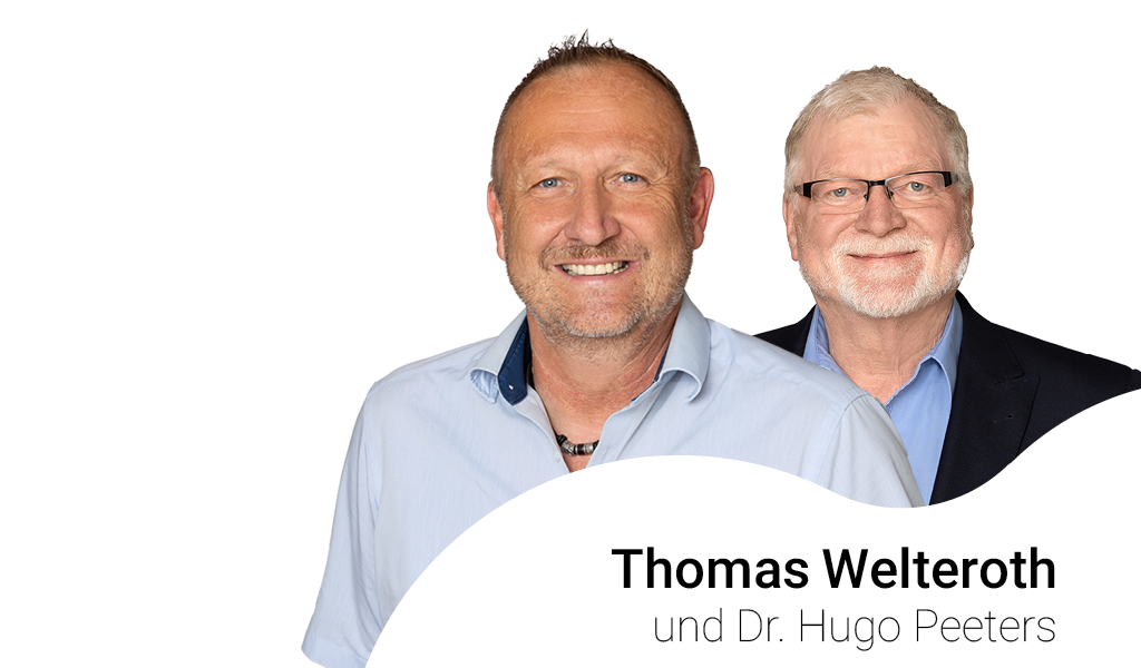 Thomas Welteroth und Dr. Hugo Peeters
