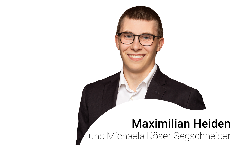 Maximilian Heiden und Michaela Köser-Segschneider