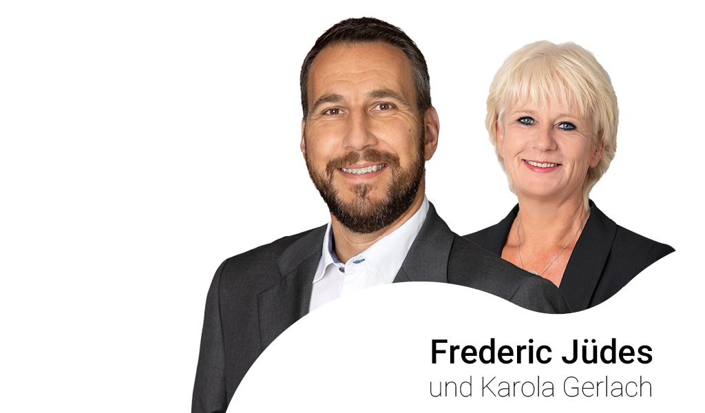 Frederic Jüdes und Karola Gerlach
