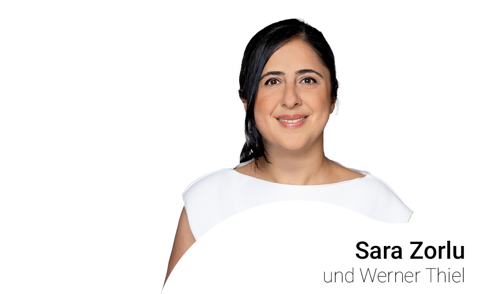 Sara Zorlu und Werner Thiel