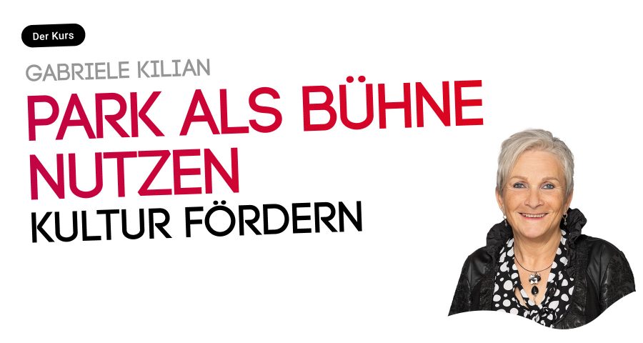 Park als Bühne nutzen. Veranstaltungen, Kino, Lesungen planen