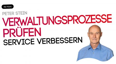 Verwaltungsprozesse prüfen. Ressourcen freisetzen