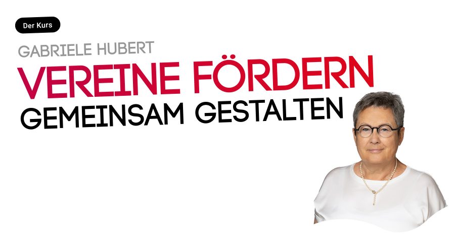 Vereine fördern. Zuschüsse sichern und Bürokratie abbauen
